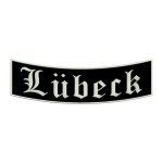 Patch "Lübeck" - One lower sheet B1 with approx. 35x11cm - City name - City patch