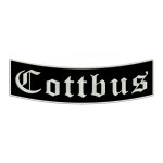 Patch "Cottbus" - One lower sheet B1 with approx. 35x11cm - City name - City patch
