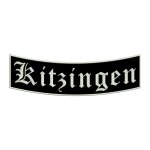 Patch "Kitzingen" - One lower sheet B1 with approx. 35x11cm - City name - City patch