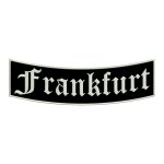 Patch "Frankfurt" - One lower sheet B1 with approx. 35x11cm - City name - City patch