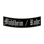 Patch "Mühlheim/Ruhr" - One lower sheet B1 with approx. 35x11cm - City name - City patch