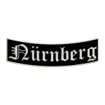 Patch "Nürnberg" - One lower sheet B1 with approx. 35x11cm - City name - City patch