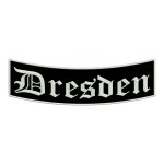 Patch "Dresden" - One lower sheet B1 with approx. 35x11cm - City name - City patch