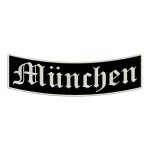 Patch "München" - One lower sheet B1 with approx. 35x11cm - City name - City patch