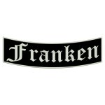 Patch "Franken" - One lower sheet B1 with approx. 35x11cm - Country name - Country patch - Federal state