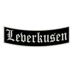 Patch "Leverkusen" - One lower sheet B1 with approx. 35x11cm - City name - City patch