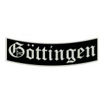 Patch "Göttingen" - One lower sheet B1 with approx. 35x11cm - City name - City patch