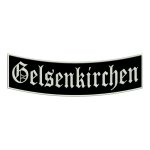 Patch "Gelsenkirchen" - One lower sheet B1 with approx. 35x11cm - City name - City patch