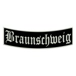 Patch "Braunschweig" - One lower sheet B1 with approx. 35x11cm - City name - City patch