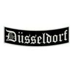 Patch "Düsseldorf" - One lower sheet B1 with approx. 35x11cm - City name - City patch