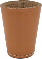 Würfelbecher aus Leder graviert mit Wunschnamen inkl. 6 Würfel (Würfelbecher mit Wunschtext)