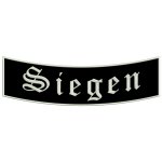 Patch "Siegen" - One lower sheet B1 with approx. 35x11cm - City name - City patch