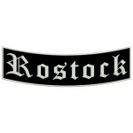 Patch "Rostock" - One lower sheet B1 with approx. 35x11cm - City name - City patch