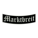 Patch "Marktbreit" - One lower sheet B1 with approx. 35x11cm - City name - City patch