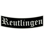Patch "Reutlingen" - One lower sheet B1 with approx. 35x11cm - City name - City patch