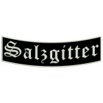 Patch "Salzgitter" - One lower sheet B1 with approx. 35x11cm - City name - City patch