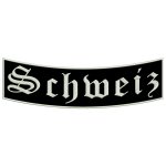 Patch "Schweiz" - One lower sheet B1 with approx. 35x11cm - Country name - Country patch - Federal state