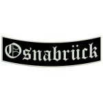 Patch "Osnabrück" - One lower sheet B1 with approx. 35x11cm - City name - City patch