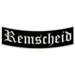 Patch "Remscheid" - One lower sheet B1 with approx. 35x11cm - City name - City patch