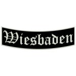 Patch "Wiesbaden" - One lower sheet B1 with approx. 35x11cm - City name - City patch