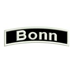 Patch "Bonn" - One upper sheet B1 with approx. 10x3cm - City name - City patch