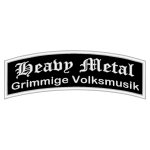 WOLFSZEIT® Patch about 12x4cm  "Heavy Metal Grim Folk Music"