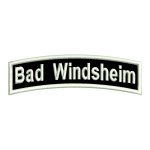 Patch "Bad Windsheim" - One upper sheet B1 with approx. 10x3cm - City name - City patch