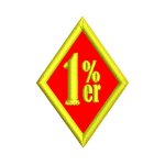 raute 6x4,2cm 1%er