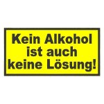 WOLFSZEIT® Patch about 10x6cm "No Alcohol..."
