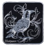 Patch "Raven with Tribal" - A patch with Hugin or Munin - approx. 10x9.5cm