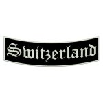 Patch "Switzerland" - One lower sheet B1 with approx. 35x11cm - Country name - Country patch - Federal state