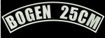 Patch set 25cm 6-piece +1, biker patches, custom text, design yourself, for your motorcycle jacket, 6 pieces