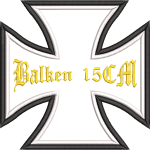 Balkenkreuz 15x15cm