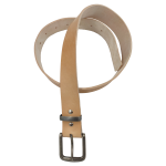 WOLFSZEIT® Ledergürtel "BERLINGR" aus Rinderleder mit Schnalle Altsilberfarbig