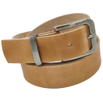WOLFSZEIT® Ledergürtel "BERLINGR" aus Rinderleder mit Schnalle aus echtem Edelstahl