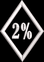 Diamond 5x3.5cm
