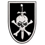 Patch swordskull about 10x6,5cm
