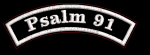 JB-008 Aufnäher oberer Bogen B2 10x3cm Psalm 91