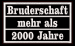 JB-009 Aufnäher rechteck Rec1 ca. 10x6cm : Bruderschaft