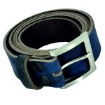 Wolfszeit leather belt ALGRIM with buffalo leather buckle