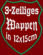 Coat of arms w2 12x15cm